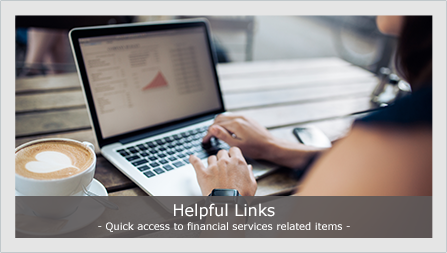 Helpful links - quick access to financial services related items