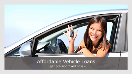 Affordable vehicle loans - get pre-approved now